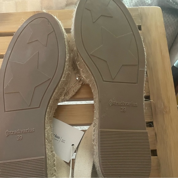 Women's Silver and Cream (Euro 39/US 8) Summer Boho Espadrille Rope Sandals - Picture 6 of 11